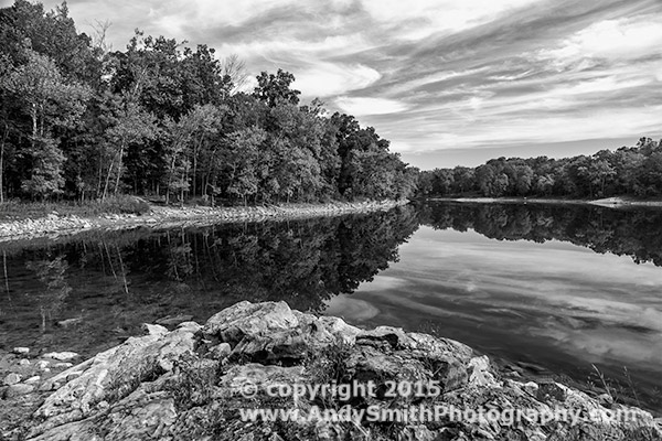 Spring Lake Reflection in the Early Fall