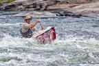 paddling through skinner's Falls