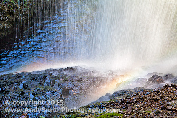 Rainbows at the Bottom of North Falls