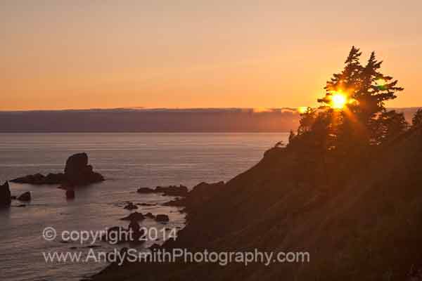 Sunset from Ecola