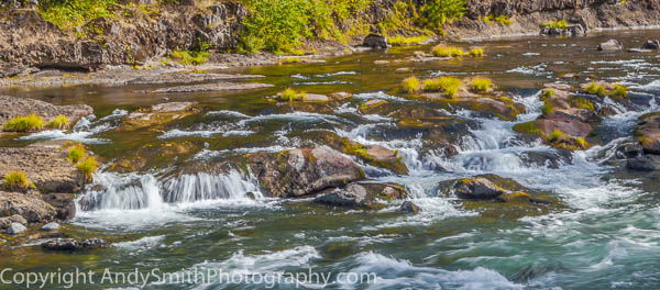 Rapids on the Clacamas River in the Fall